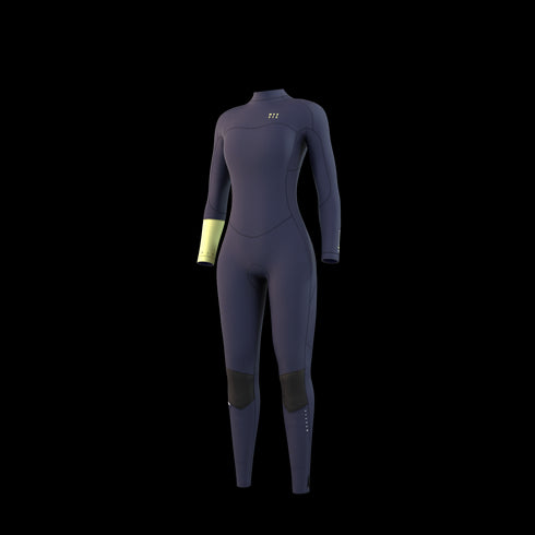 Mystic - Dazzled Fullsuit 5/3mm Bzip Women - Night Blue